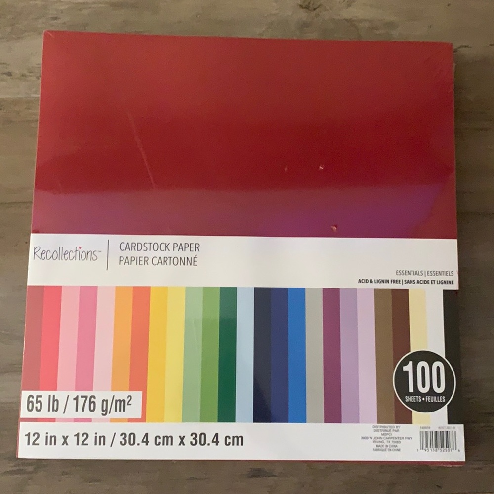 Cardstock Paper